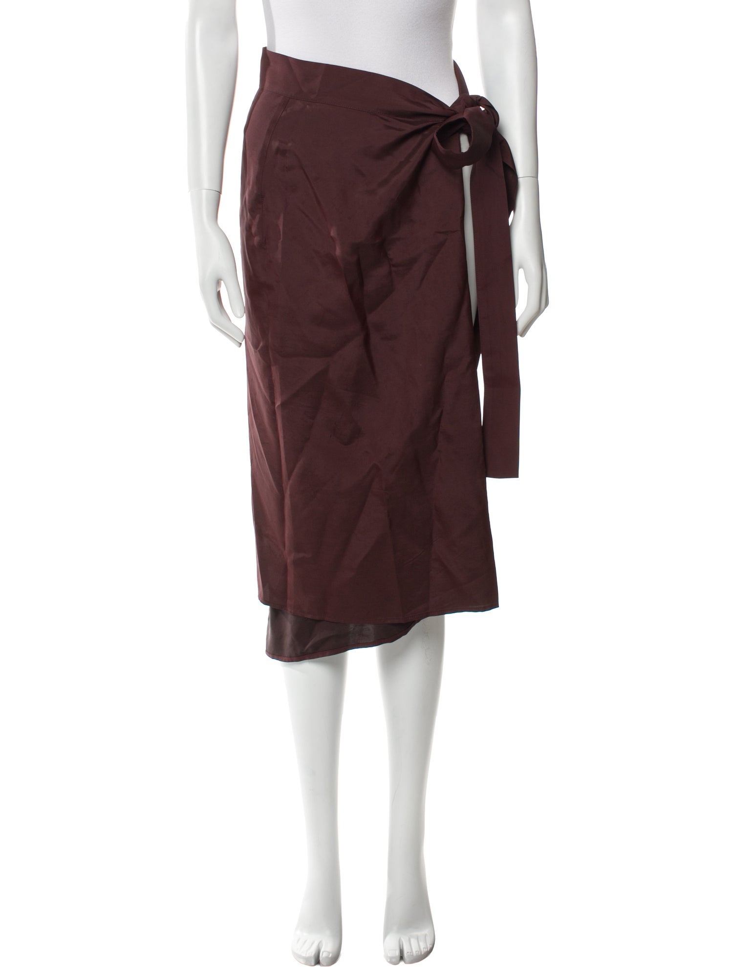 Hache Midi Length Skirt