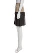 Hache Colorblock Pattern Knee-Length Skirt