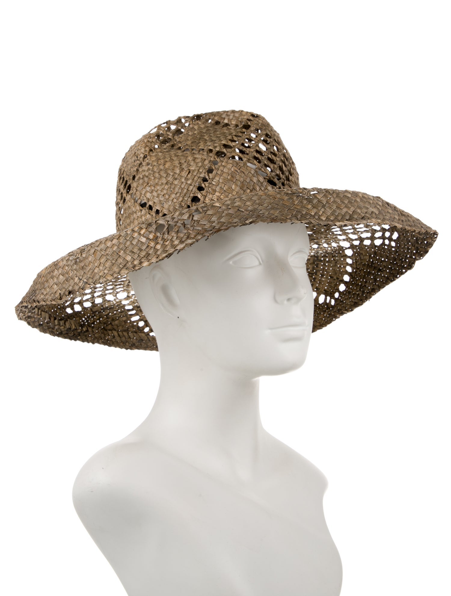 Hache Straw Sun Hat