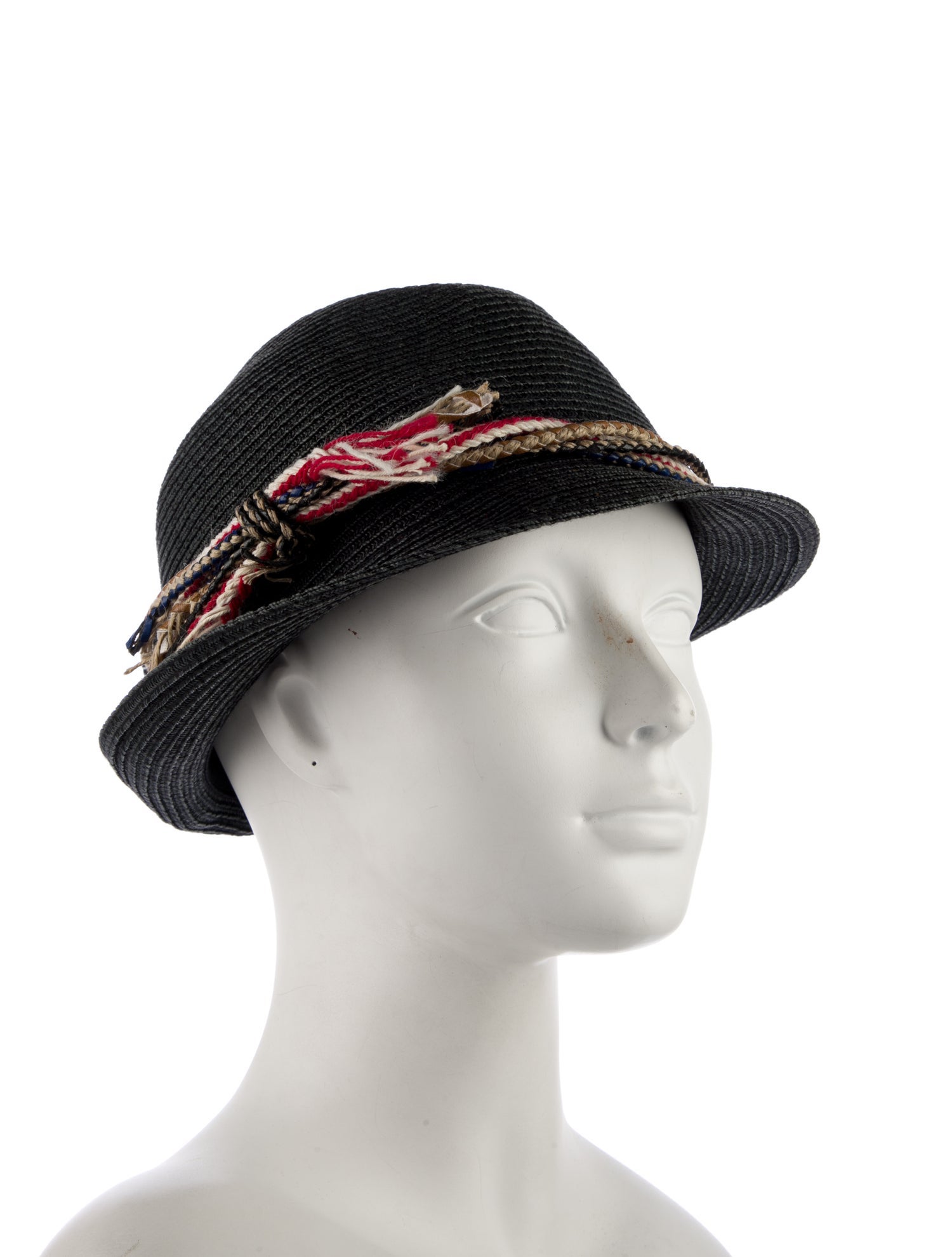 Hache Paper Woven Fedora Hat