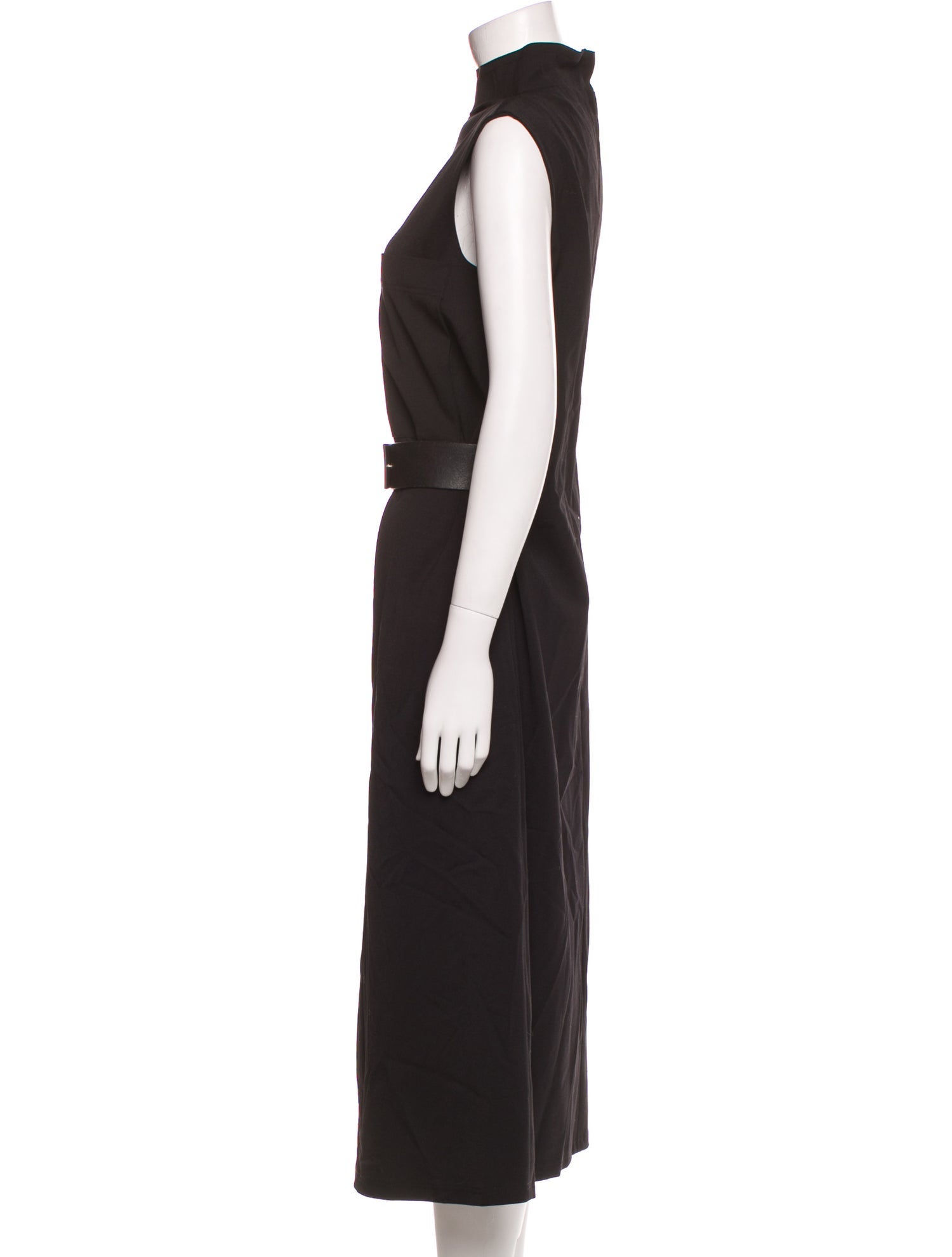 Hache Turtleneck Long Dress