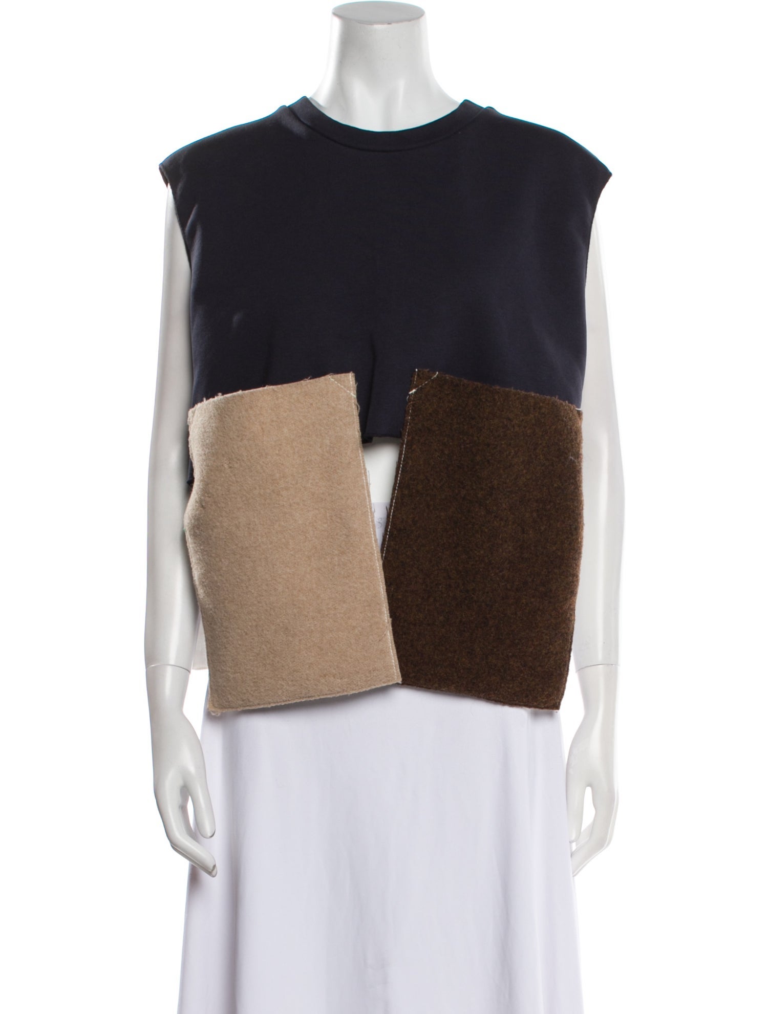 Hache Crew Neck Short Sleeve Top