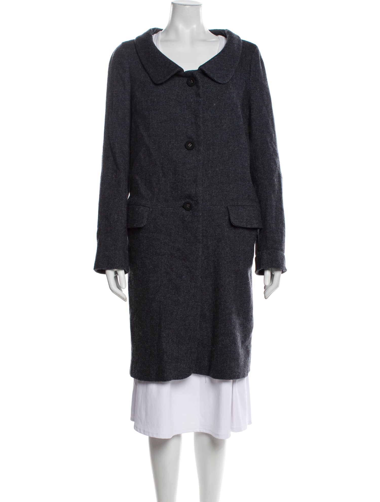 Hache Wool Coat