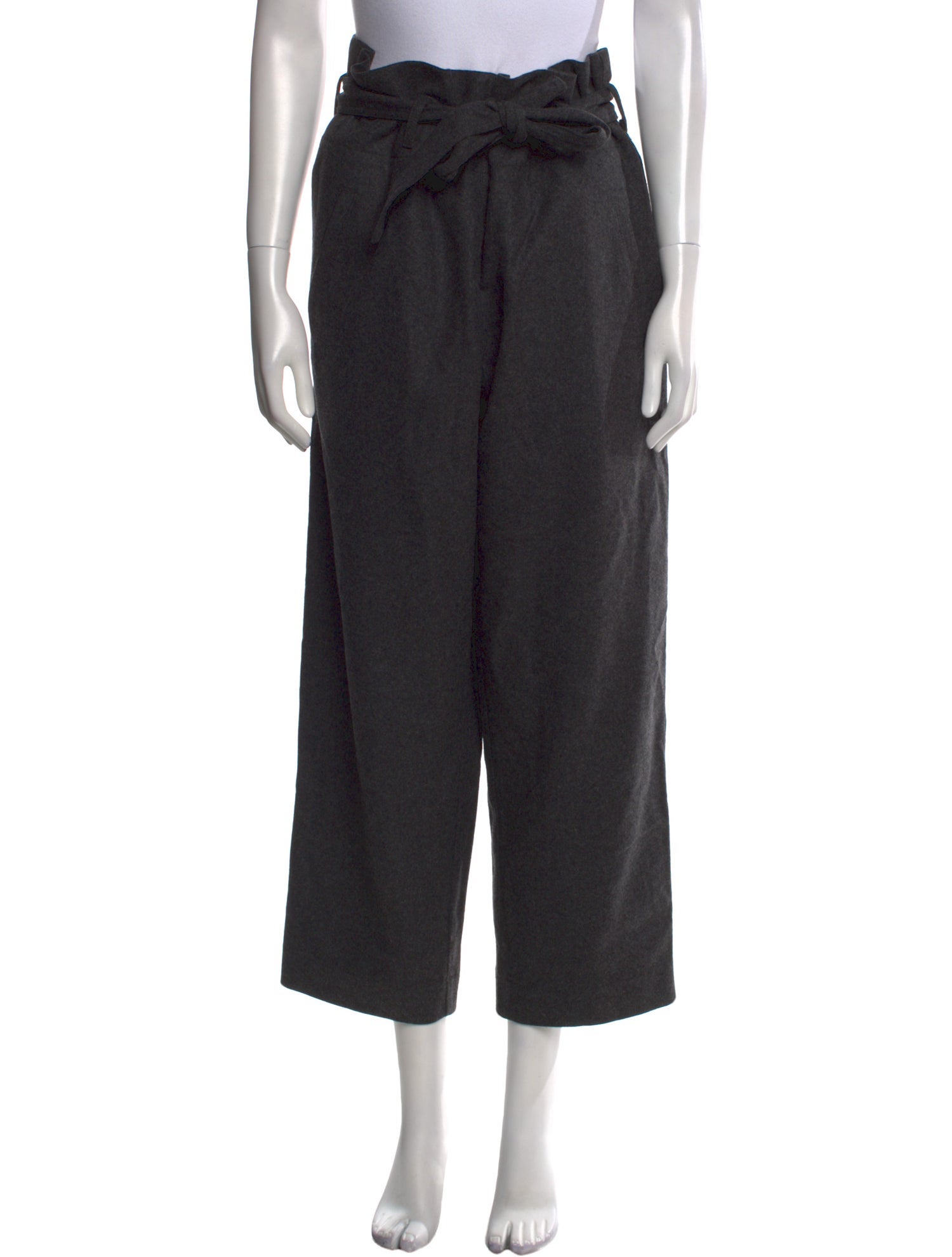 Hache Wool Straight Leg Pants
