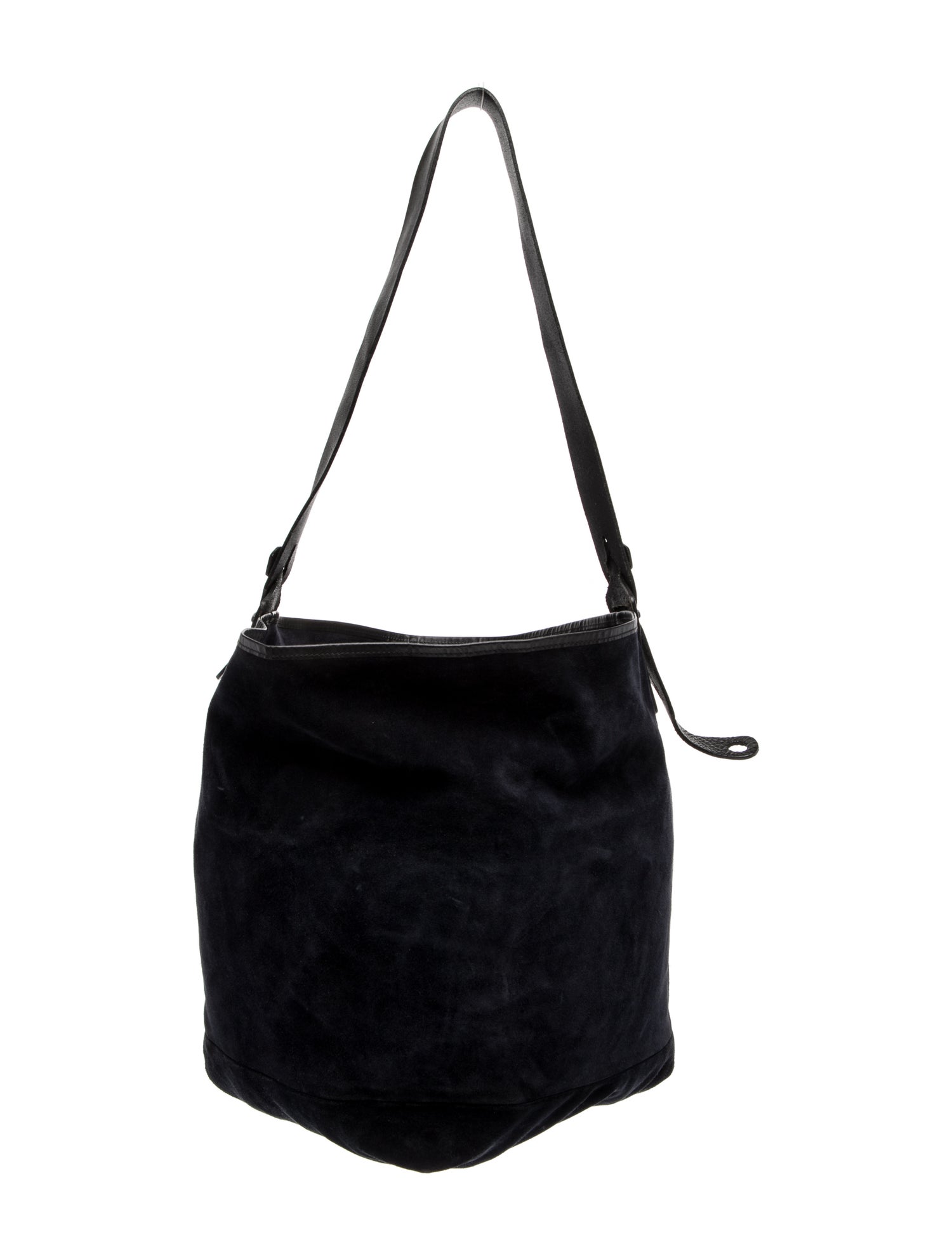 Hache Suede Messenger Bag