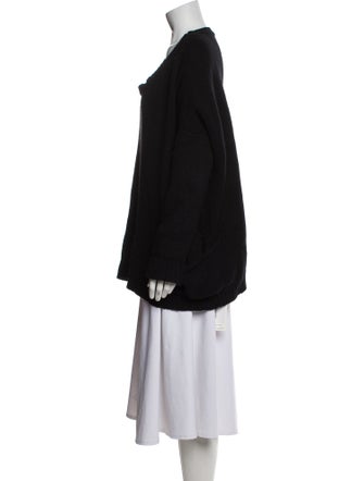 Hache Wool Scoop Neck Sweater