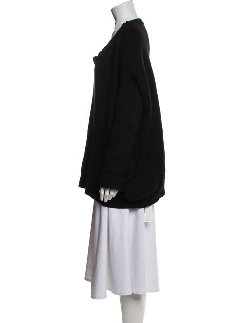 Hache Wool Scoop Neck Sweater