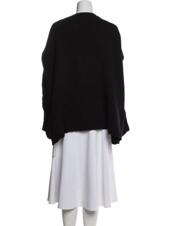 Hache Wool Scoop Neck Sweater