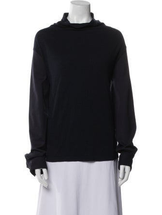 Hache Turtleneck Long Sleeve Sweatshirt