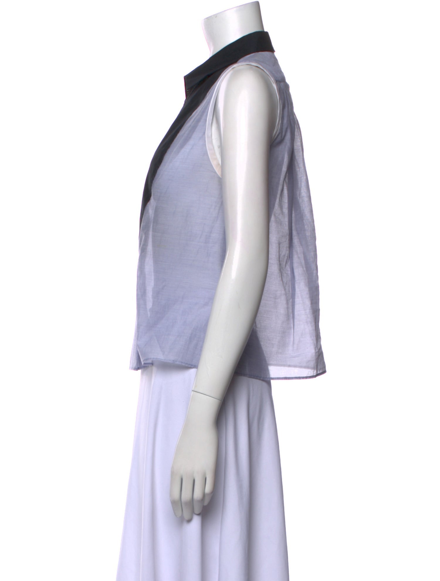 Hache Sleeveless Crop Top