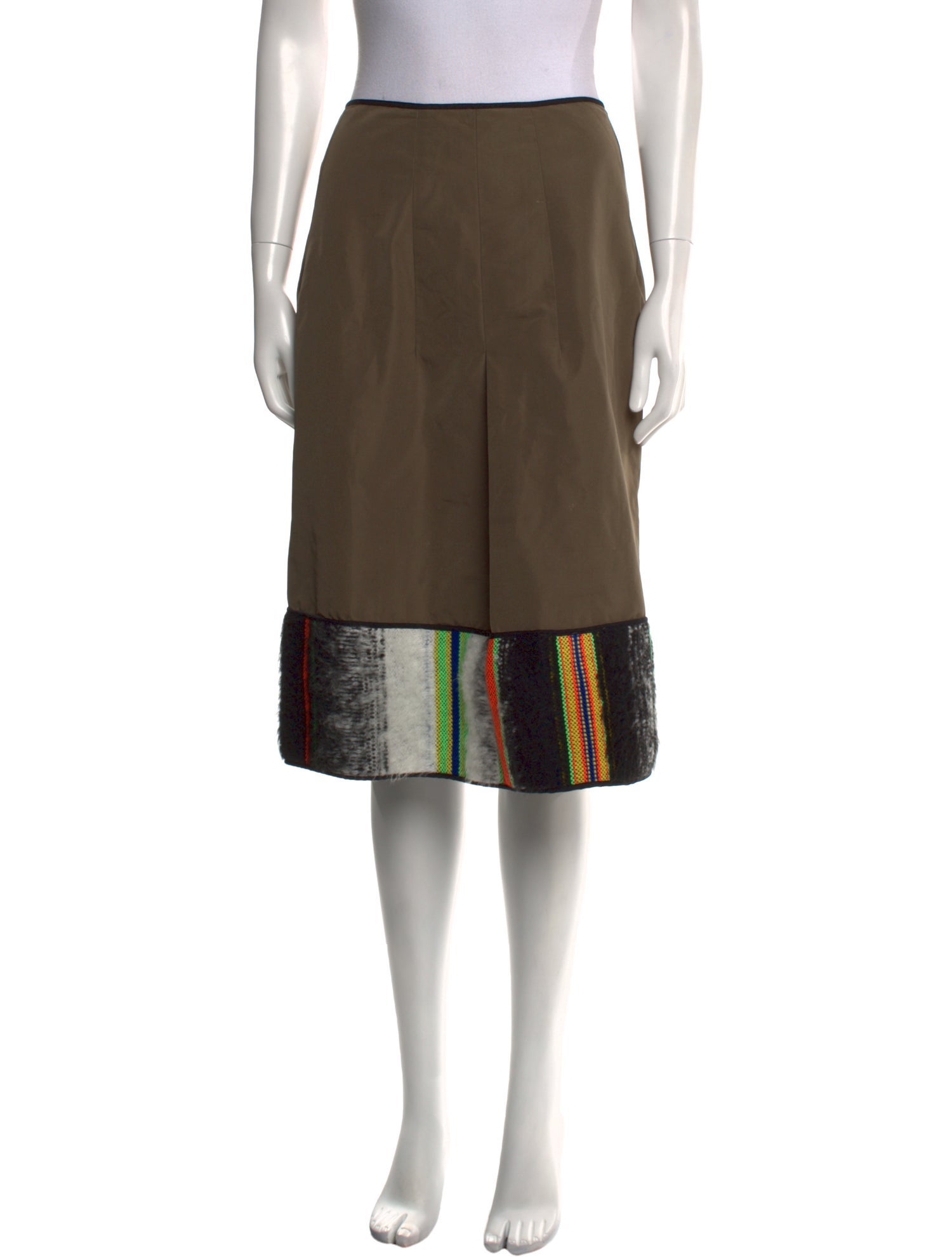Hache Knee-Length Skirt
