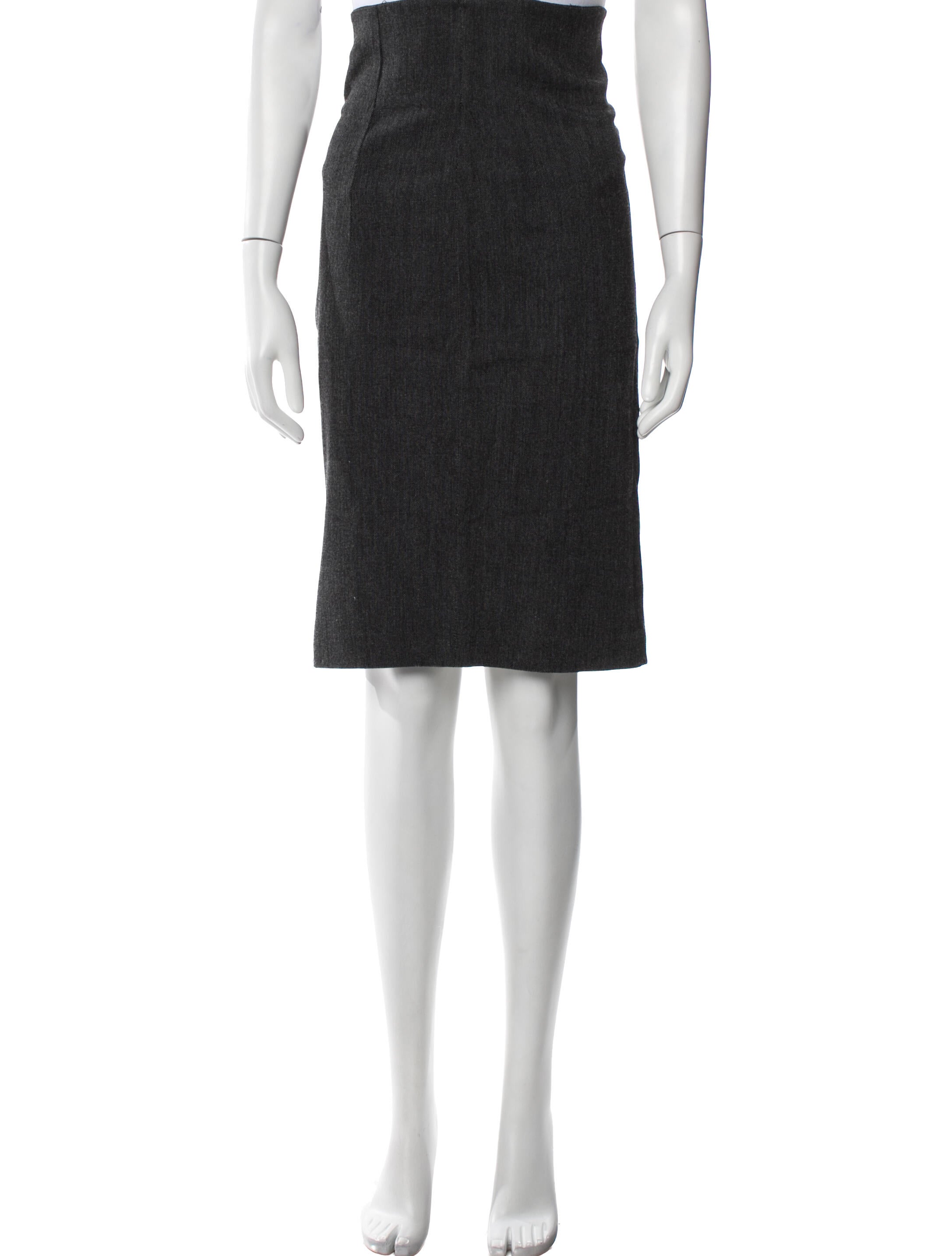 Hache Knee-Length Skirt