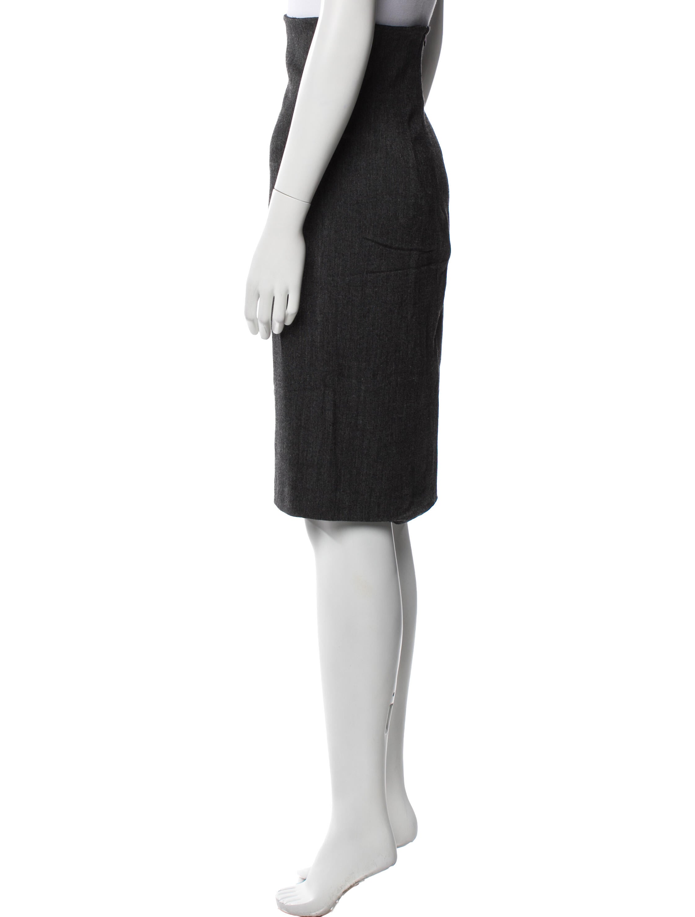 Hache Knee-Length Skirt