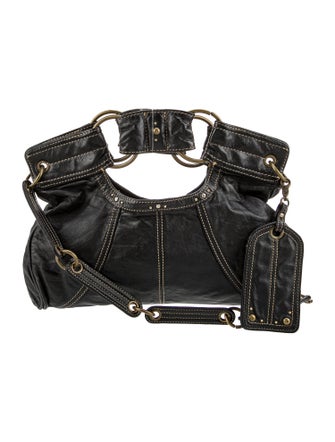 Hayden Harnett Leather Shoulder Bag