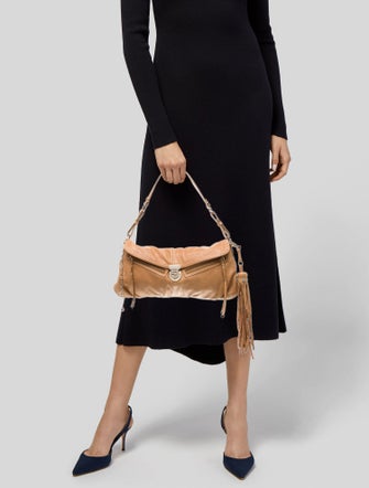 Hayden Harnett Leather Shoulder Bag