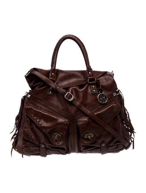 Hayden Harnett Leather Shoulder Bag