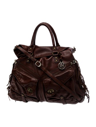 Hayden Harnett Leather Shoulder Bag