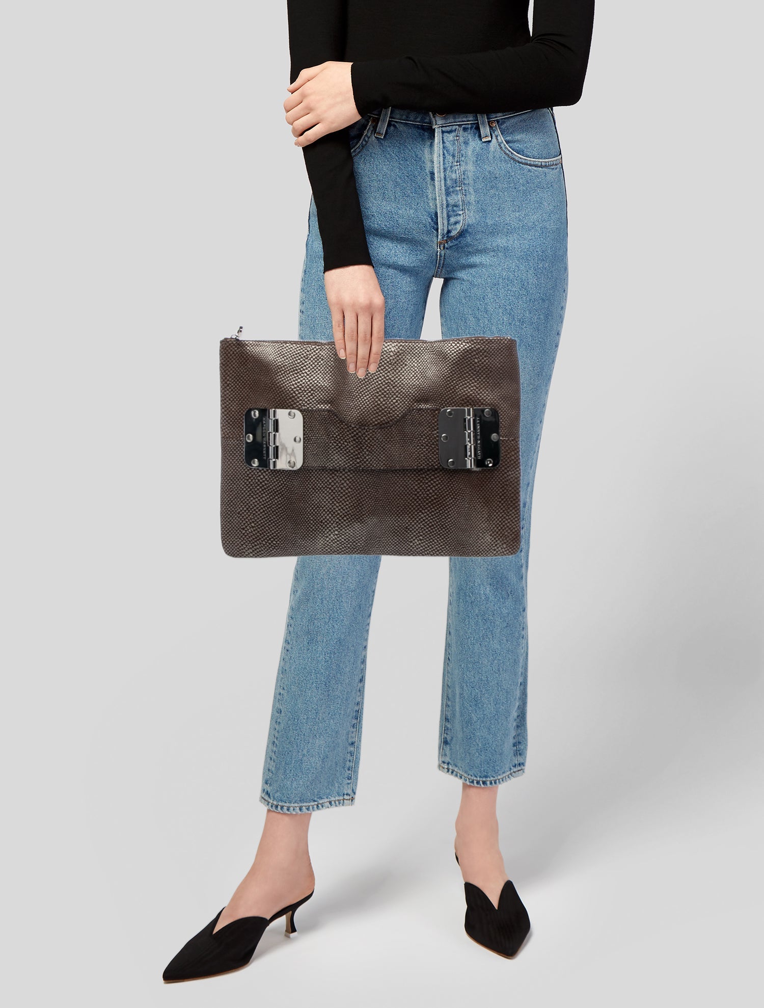 Hayden Harnett Leather Portfolio