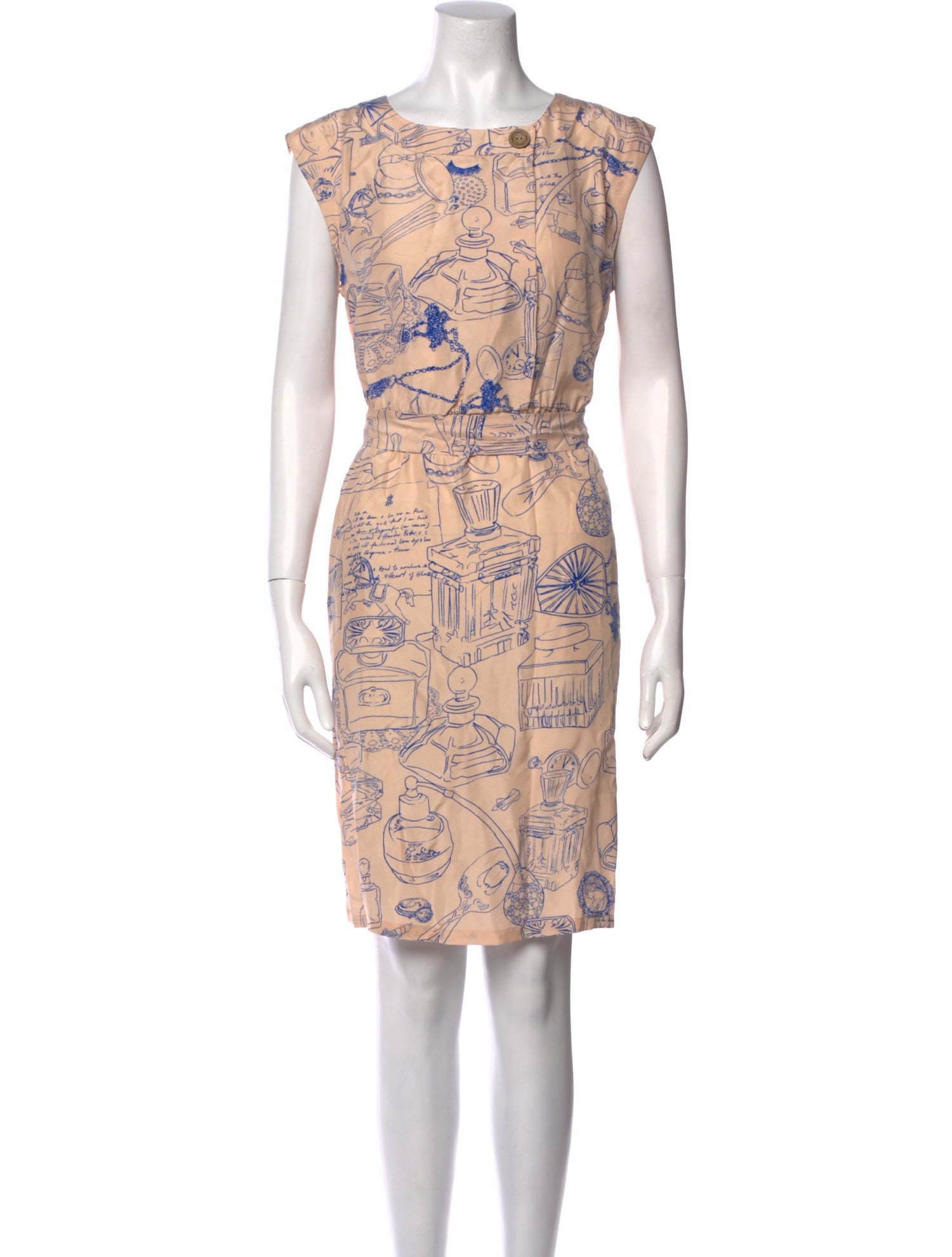 Hayden Harnett Silk Knee-Length Dress w/ Tags