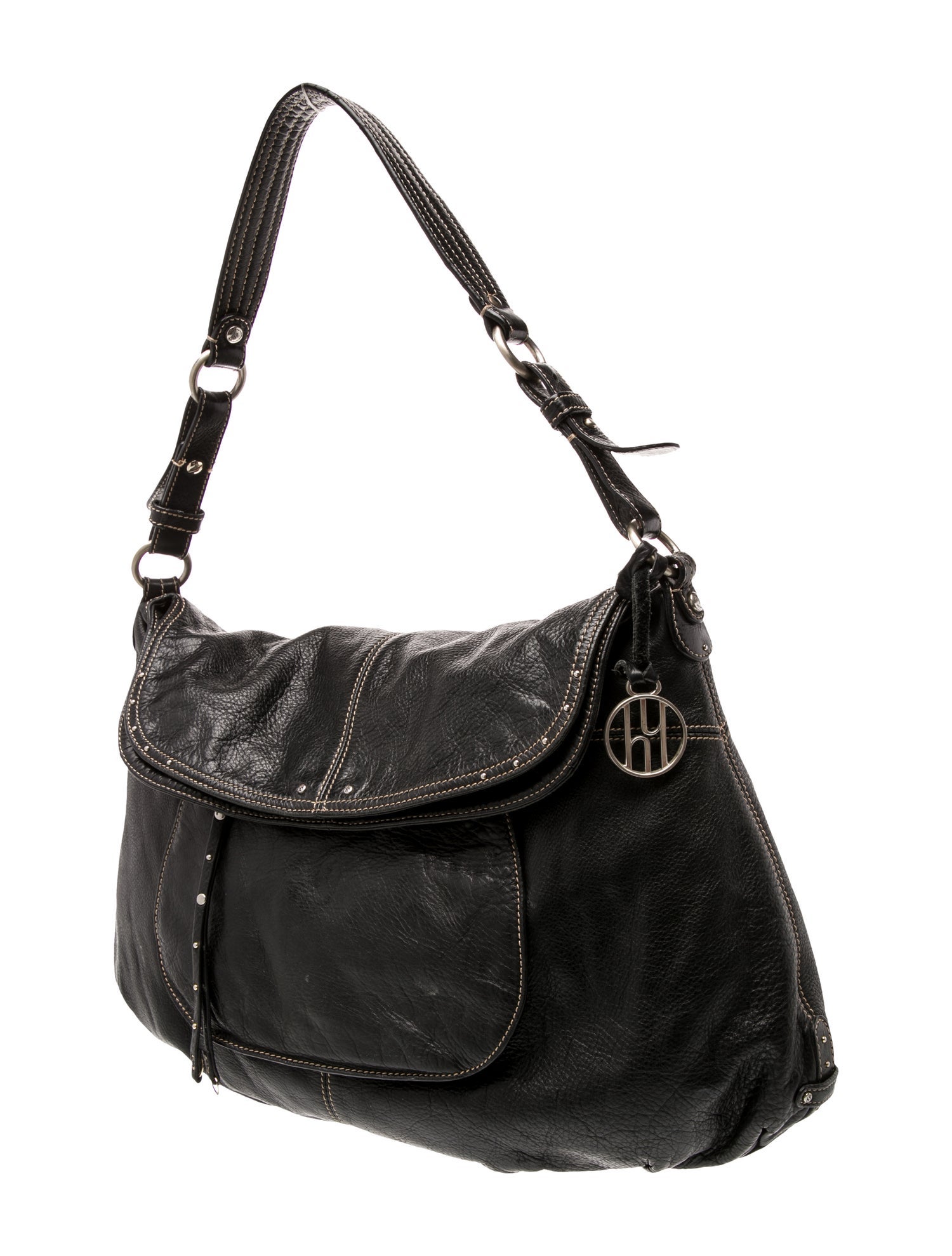 Hayden Harnett Leather Shoulder Bag