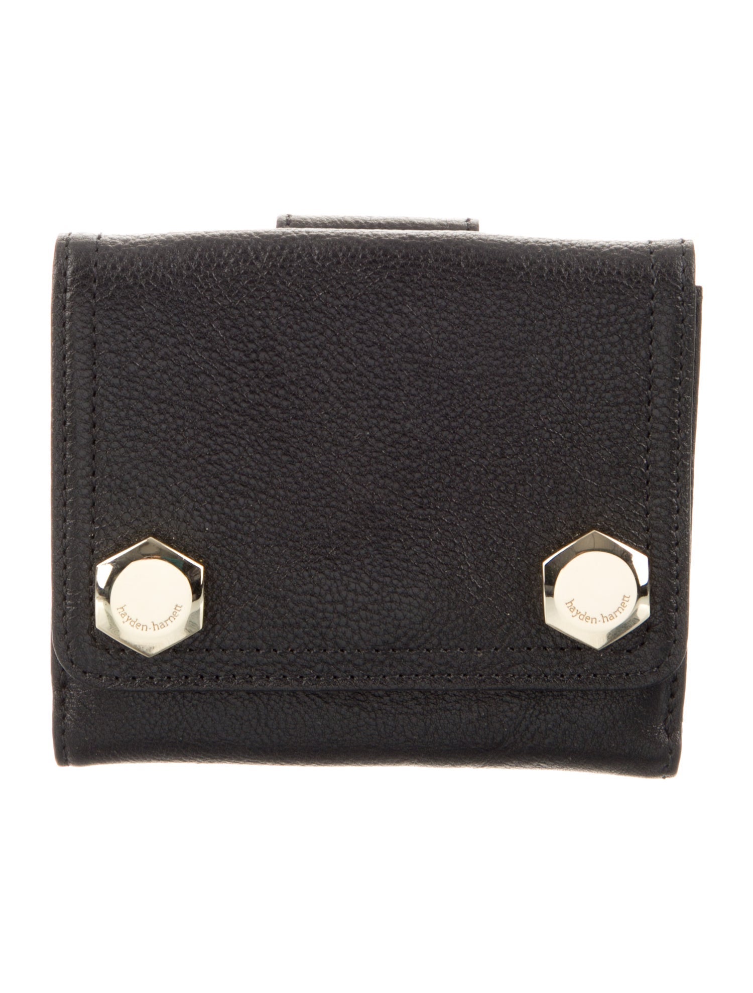 Hayden Harnett Leather Compact Wallet