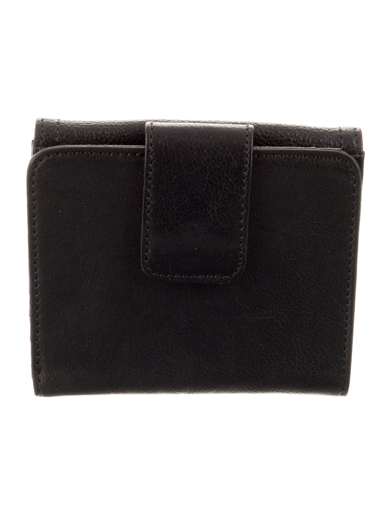 Hayden Harnett Leather Compact Wallet