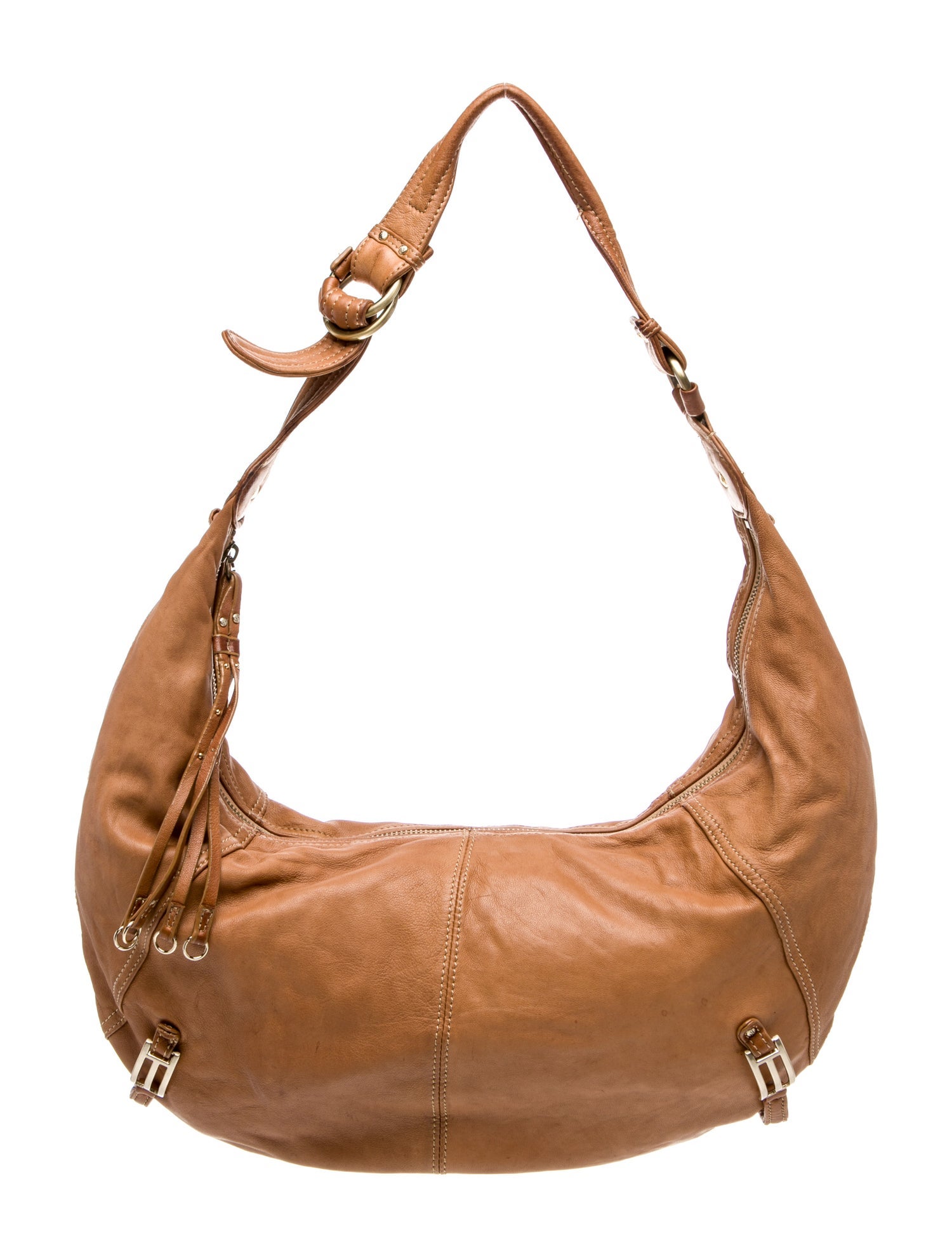 Hayden Harnett Leather Shoulder Bag