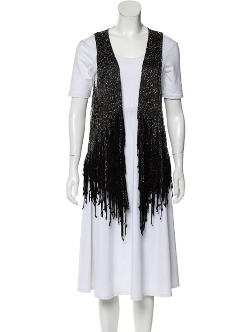 Haute Hippie Vest Black