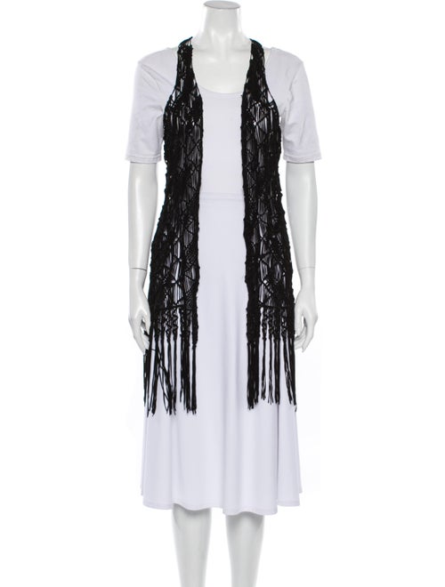 Haute Hippie Vest Black