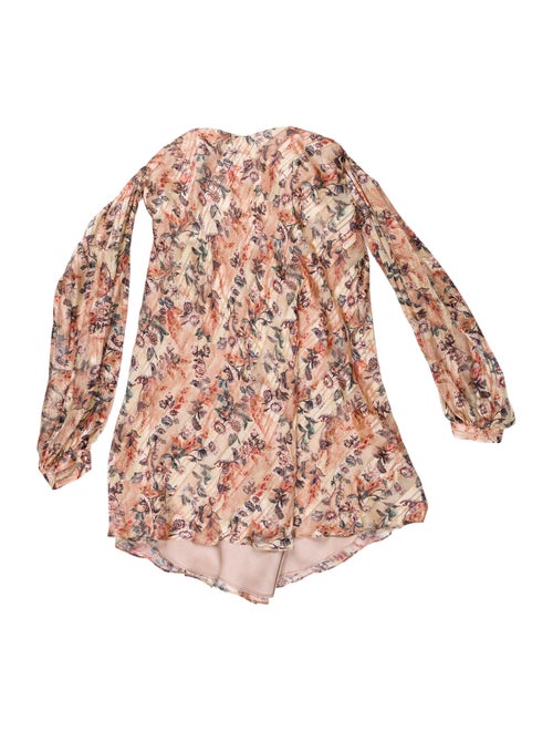 Haute Hippie Silk Floral Print Blouse w/ Tags Meta