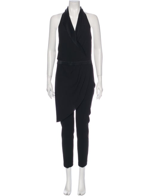 Haute Hippie Halterneck Jumpsuit Black