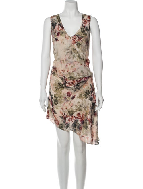 Haute Hippie Silk Knee-Length Dress