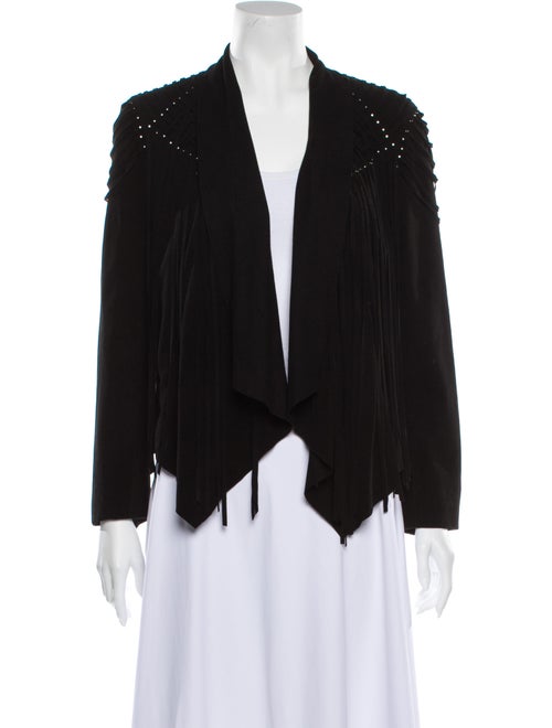 Haute Hippie Suede Jacket Black