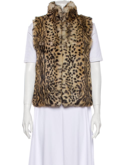 Haute Hippie Animal Print Vest