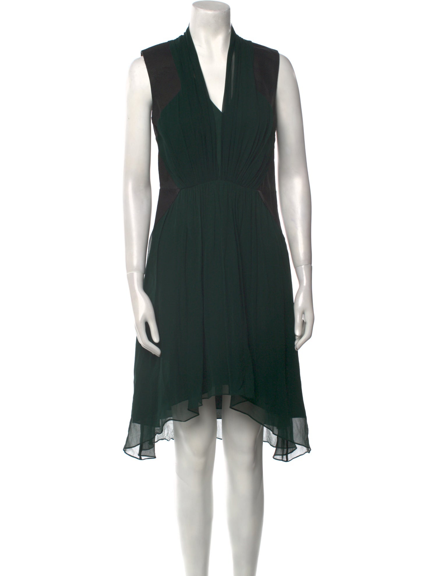 HHH by Haute Hippie Silk Knee-Length Dress