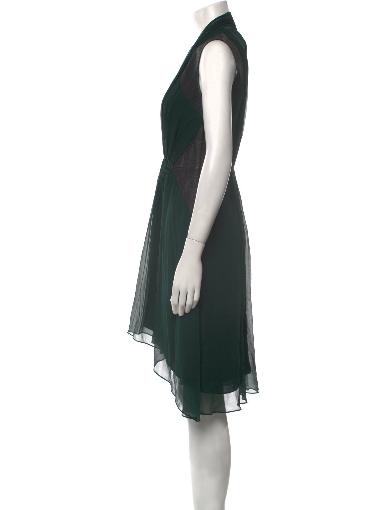 HHH by Haute Hippie Silk Knee-Length Dress