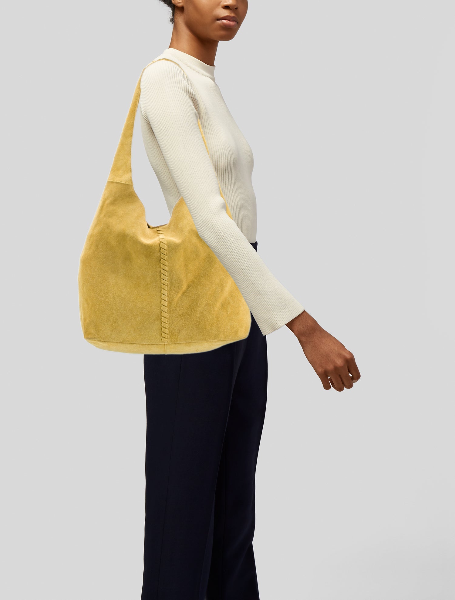 Haute Hippie Suede Hobo