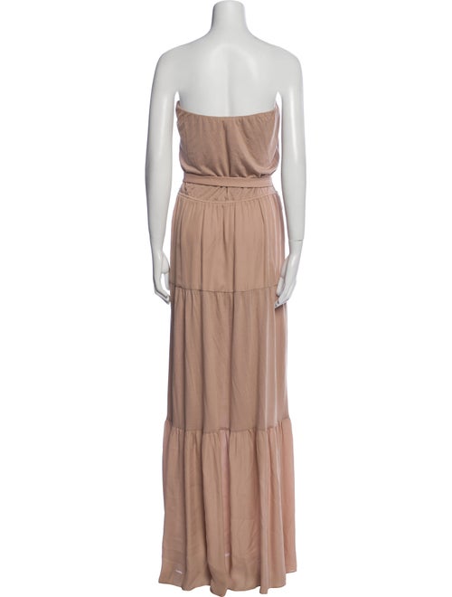 Haute Hippie Strapless Long Dress
