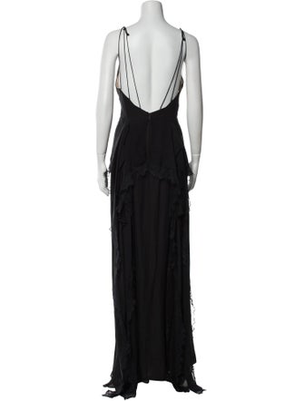 Haute Hippie Silk Long Dress