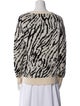 Haute Hippie Merino Wool Printed Sweater