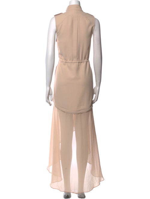 Haute Hippie Mock Neck Long Dress