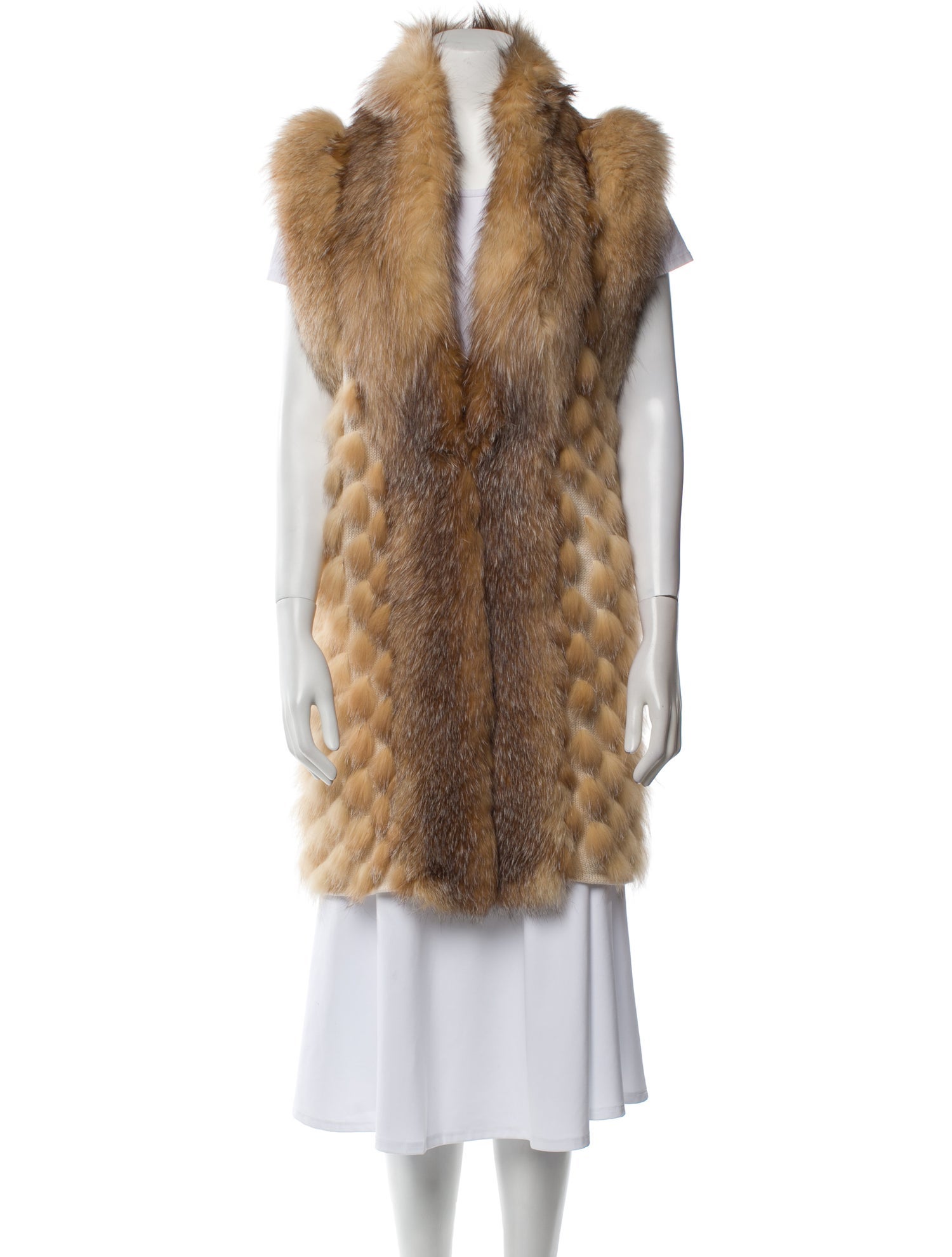 Haute Hippie Merino Wool Fur Coat