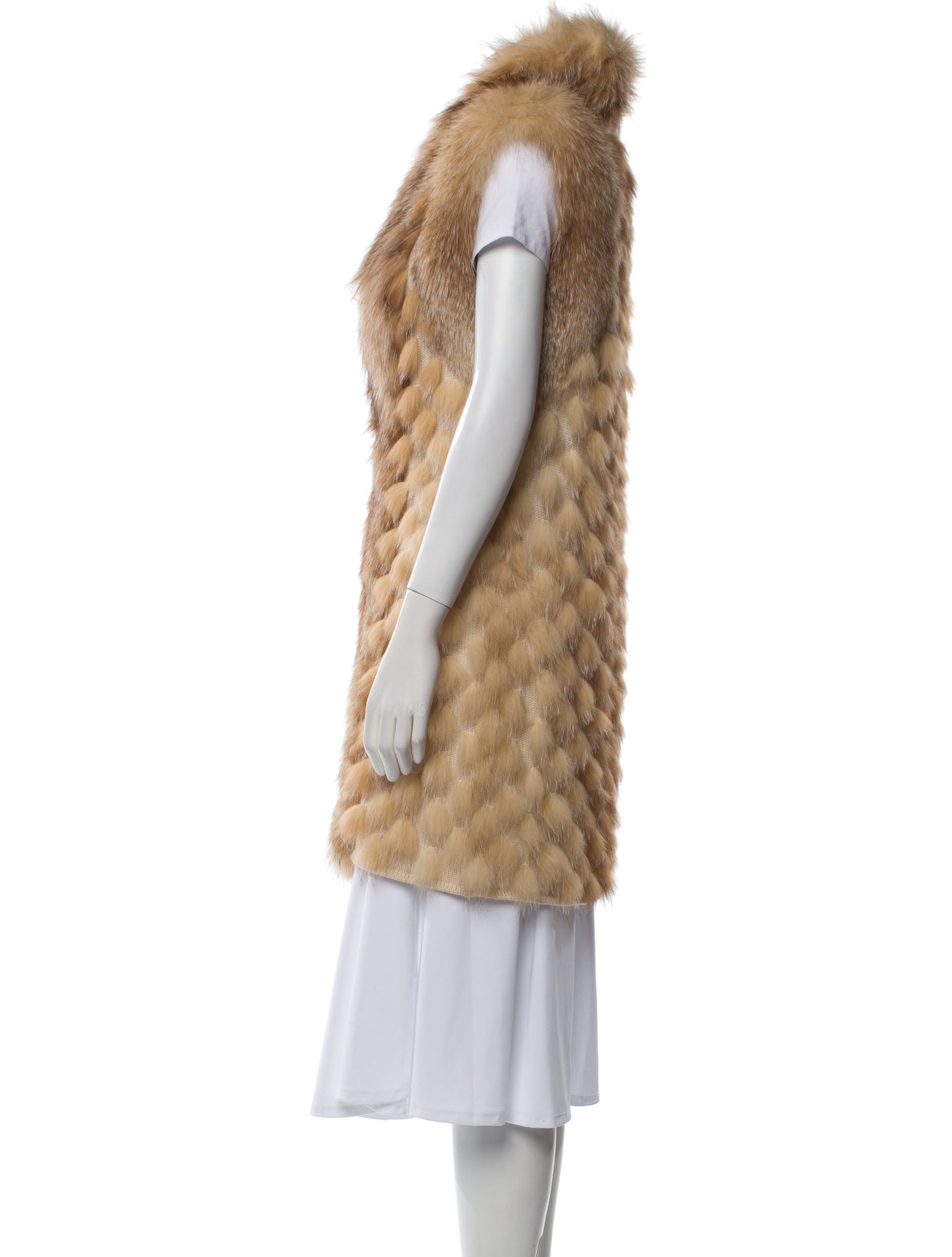 Haute Hippie Merino Wool Fur Coat