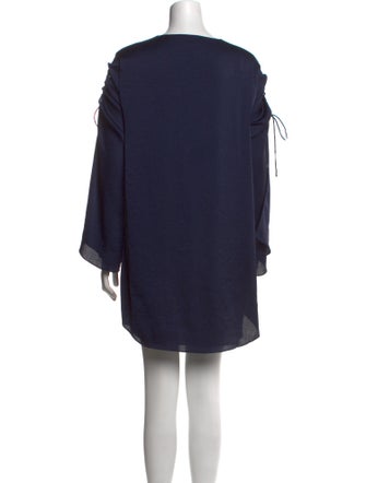 Haute Hippie V-Neck Mini Dress