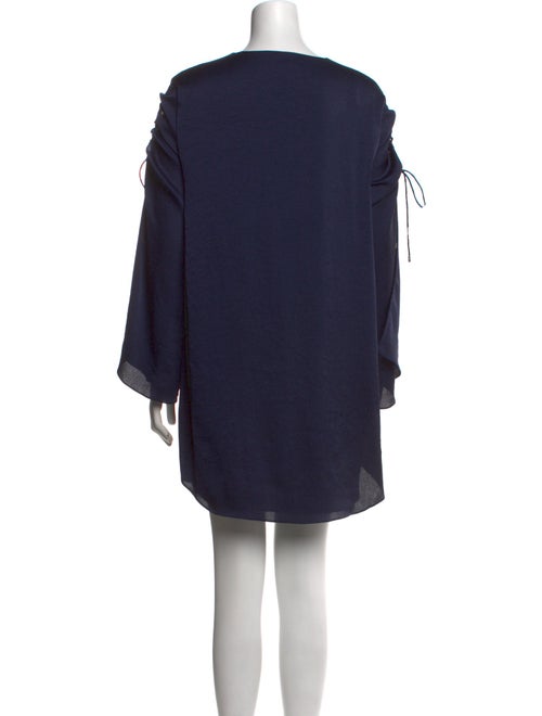 Haute Hippie V-Neck Mini Dress