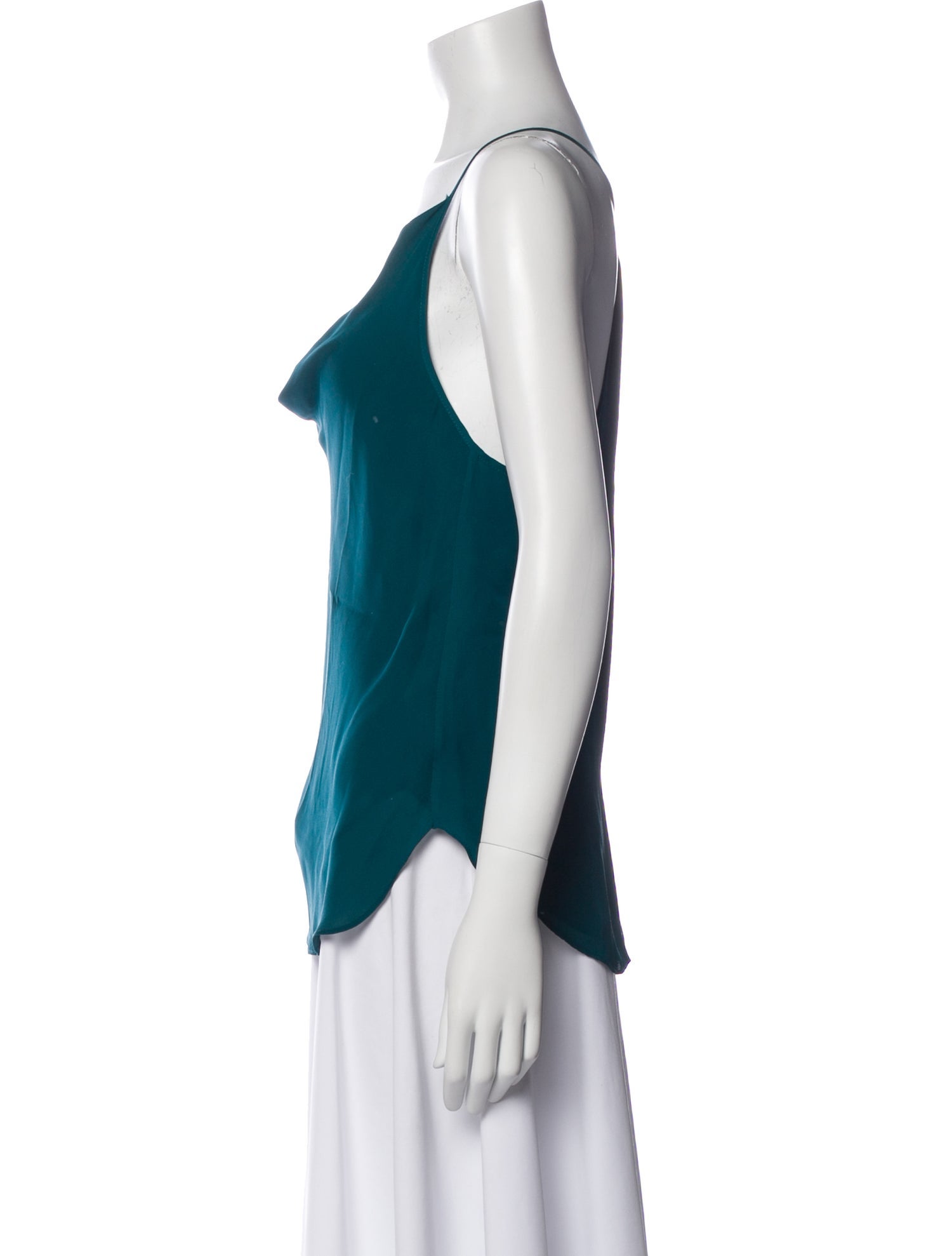 Haute Hippie Cowl Neck Sleeveless Top