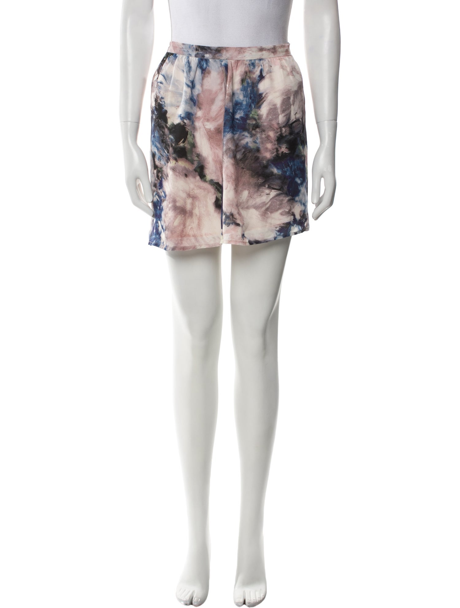 Haute Hippie Silk Mini Skirt