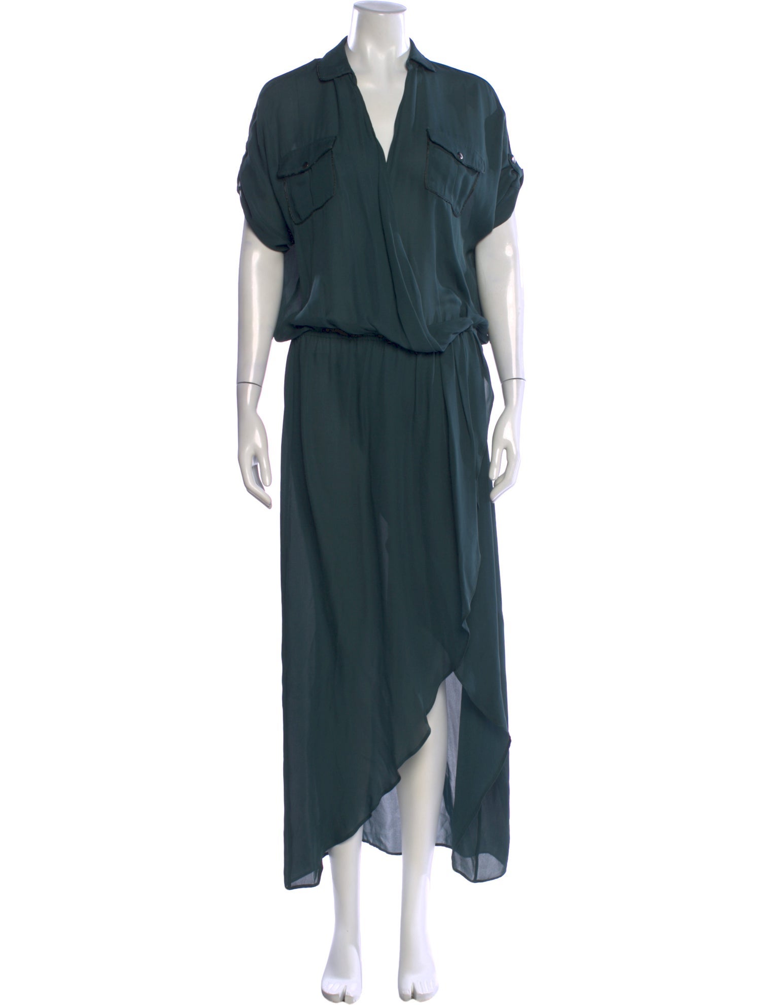 haute hippie silk wrap dress Haute Hippie Women's Silk Wrap Floral Dress Size XS