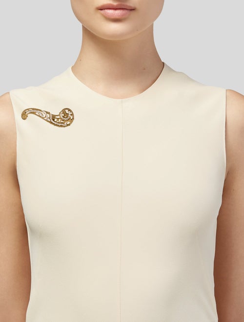 Miriam Haskell Faux Pearl Brooch
