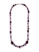Miriam Haskell Glass Bead Strand Necklace